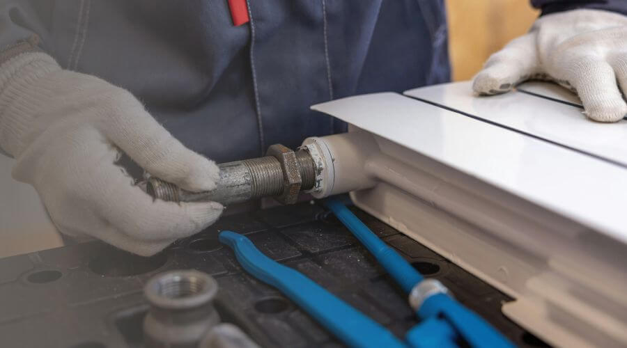 Professional water heater repair services in Ernul, NC